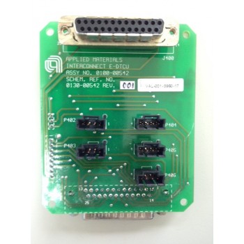 AMAT 0100-00542 PCB ASSY,INTERCONNECT E-DTCU